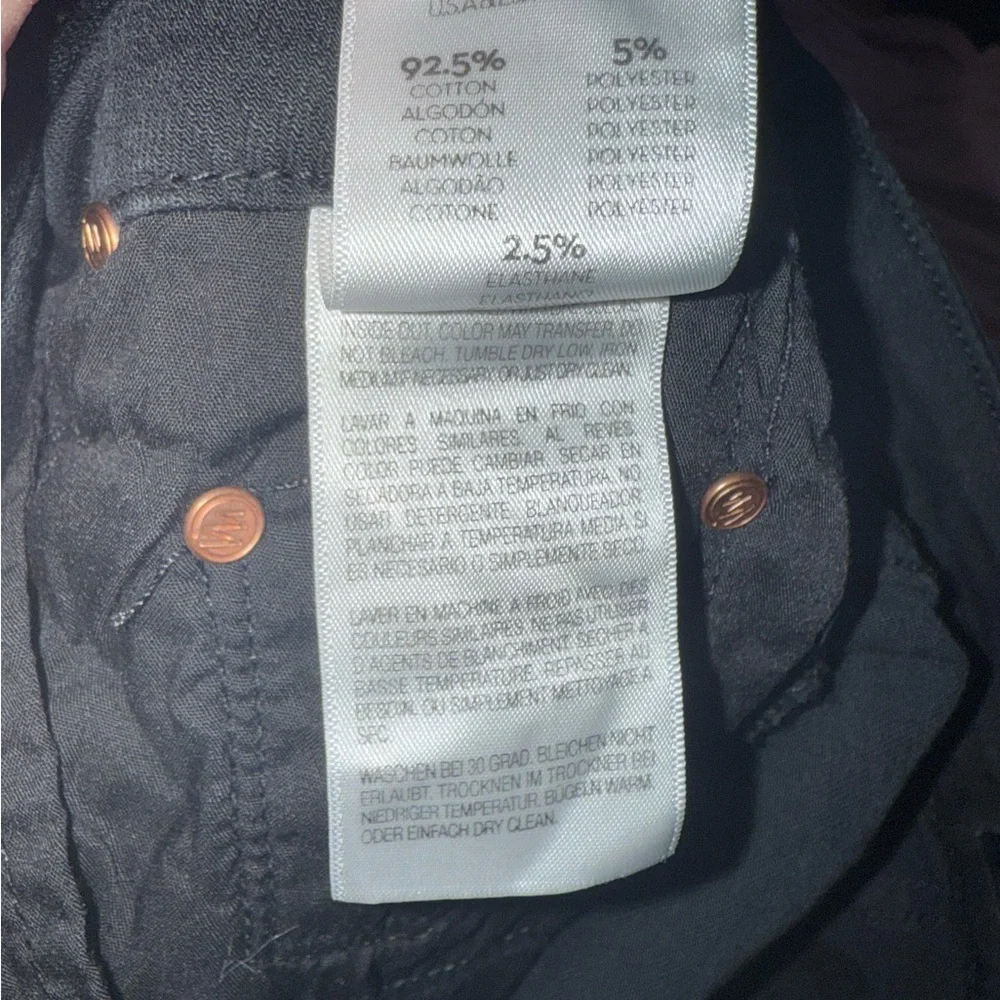 Mother Denim High Waisted Looker Jeans- Not Quilty One Liner-size 26 - Picture 15 of 16
